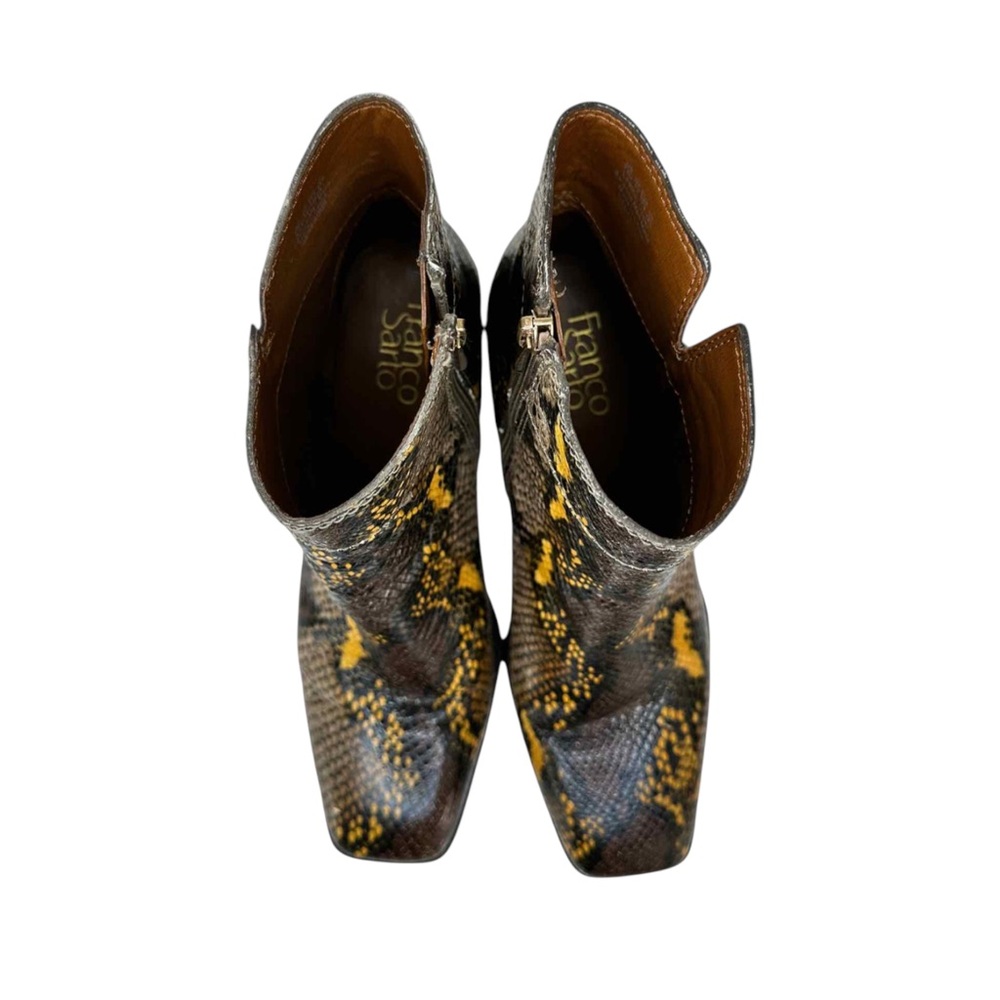 Franco Sarto Generous Python Booties Size 7.5 - image 6
